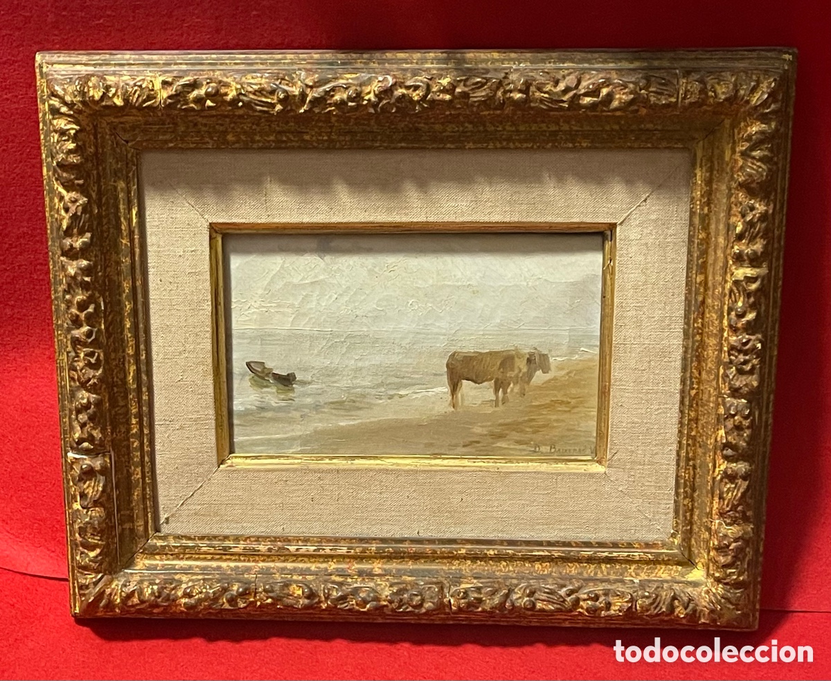 Arte: &Oacute;leo sobre lienzo de Dionis Baixeras.