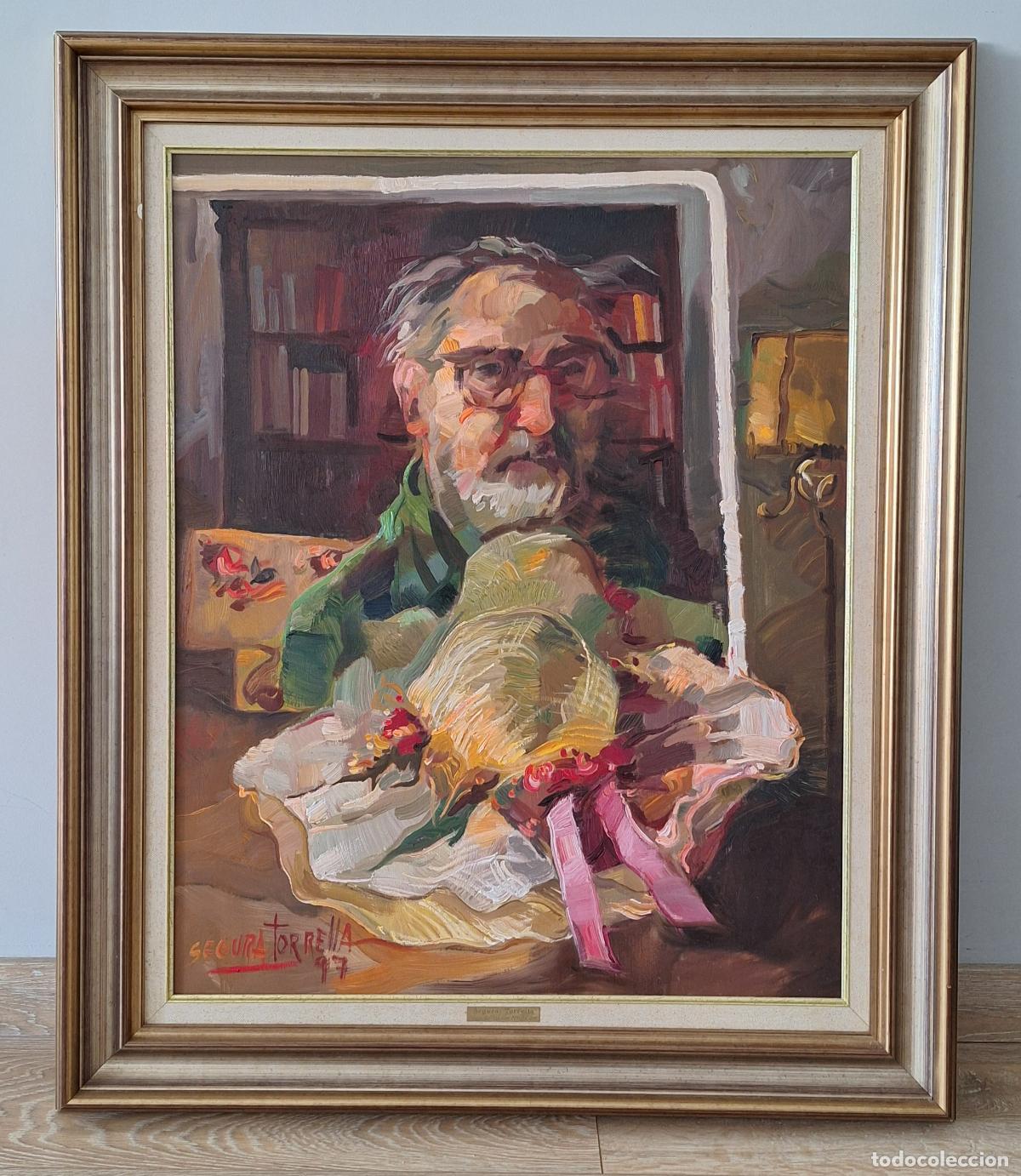 Arte: Autorretrato 1997 Oleo Segura Torrella