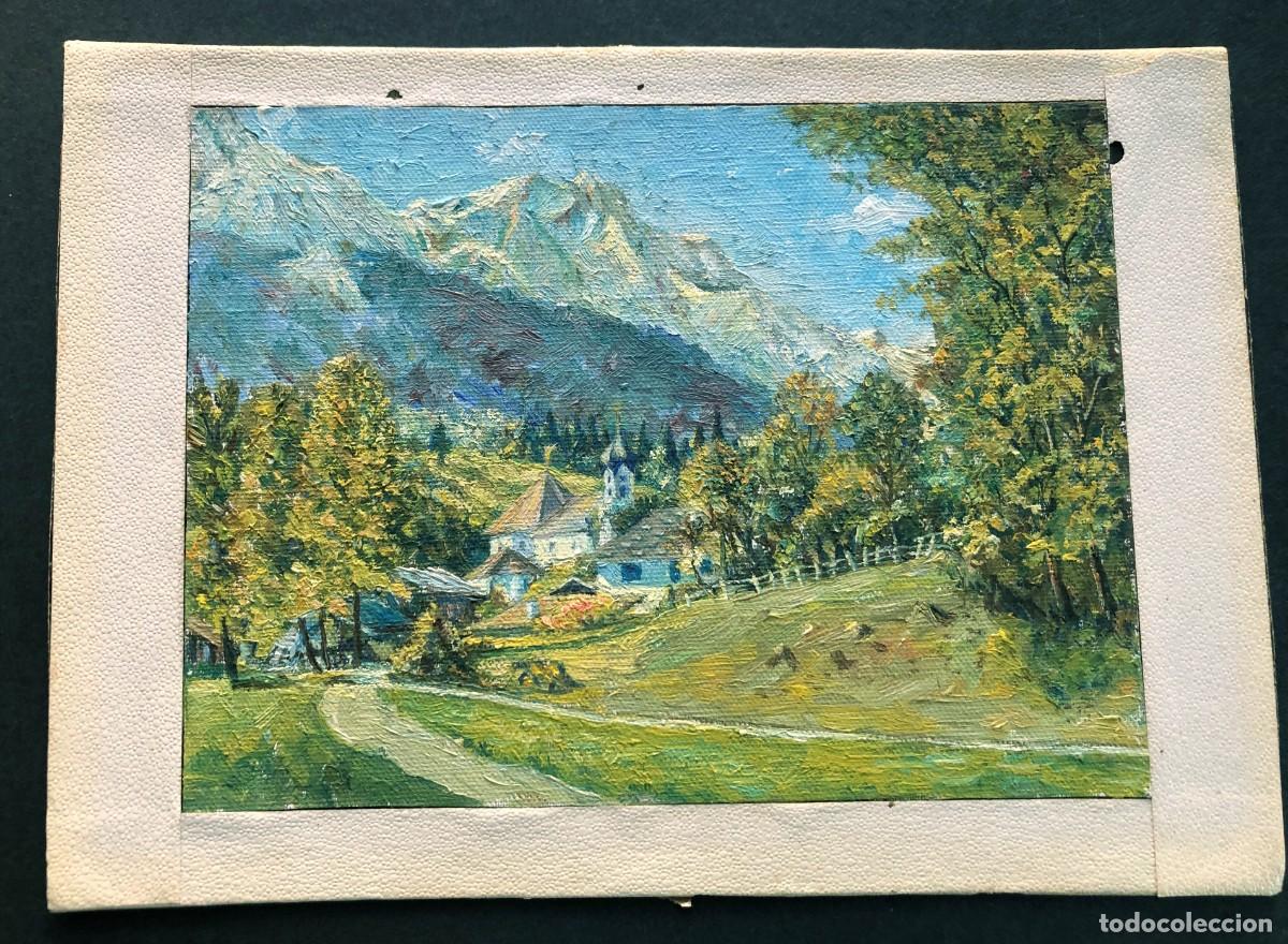 Arte: PINTURA / PAISAJE AL OLEO / SIN REFERENCIA / 20 x 14,5