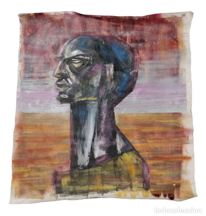 Arte: EL ROSTRO DE LA AUTORIDAD. AN&Oacute;NIMO. T&Eacute;CNICA MIXTA SOBRE LIENZO. ESPA&Ntilde;A. SIGLO XXI.