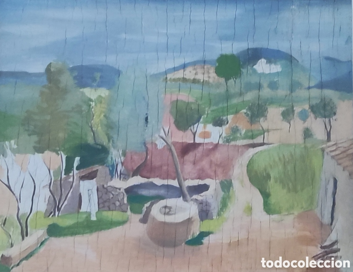 Arte: Jacobo Sureda Montaner (1901-1935). Pintura. Tabla. Ultra&iacute;smo. Borges. G&eacute;nova. Valldemossa.