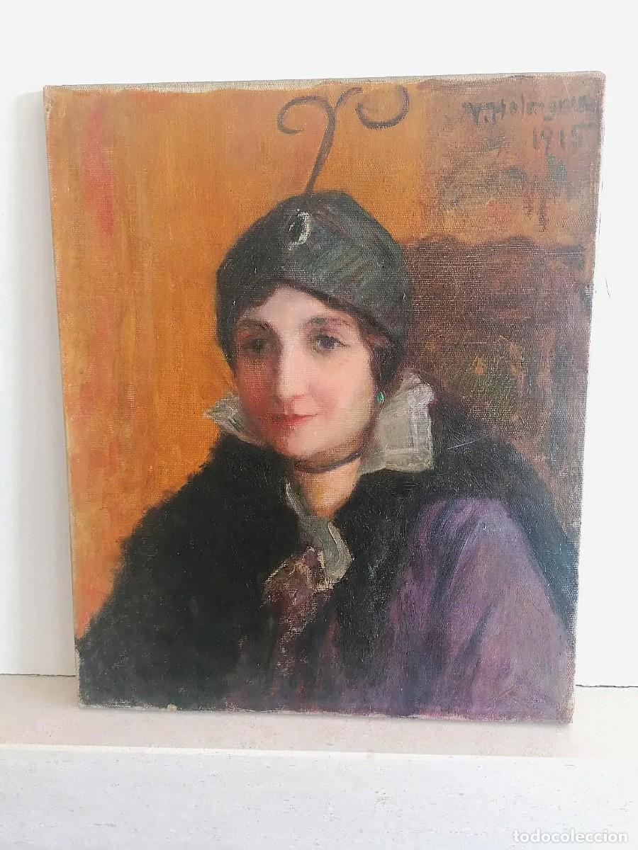 Arte: Vilhelm Holmgren (1863-1943) &oacute;leo a&ntilde;o 1915