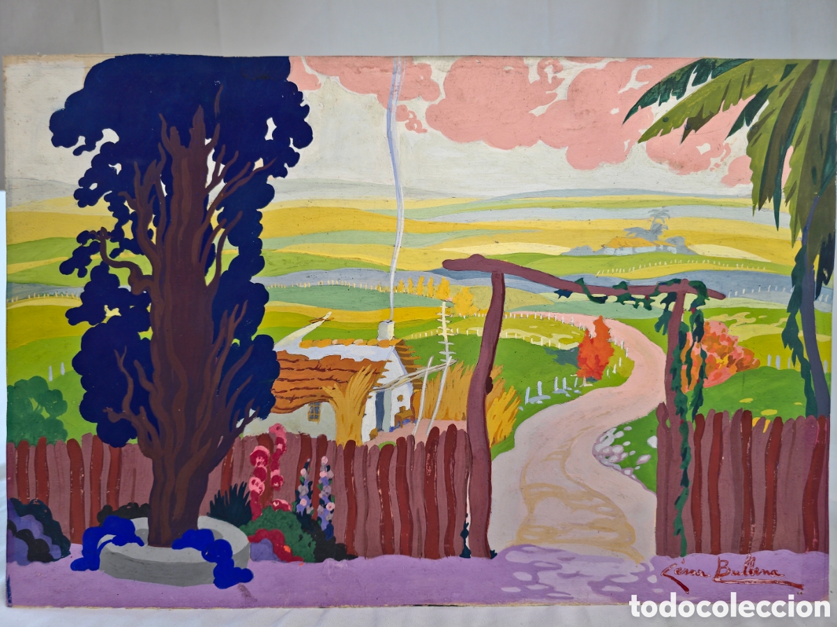 Arte: Paisaje por Cesar Bulbena proc granollers.