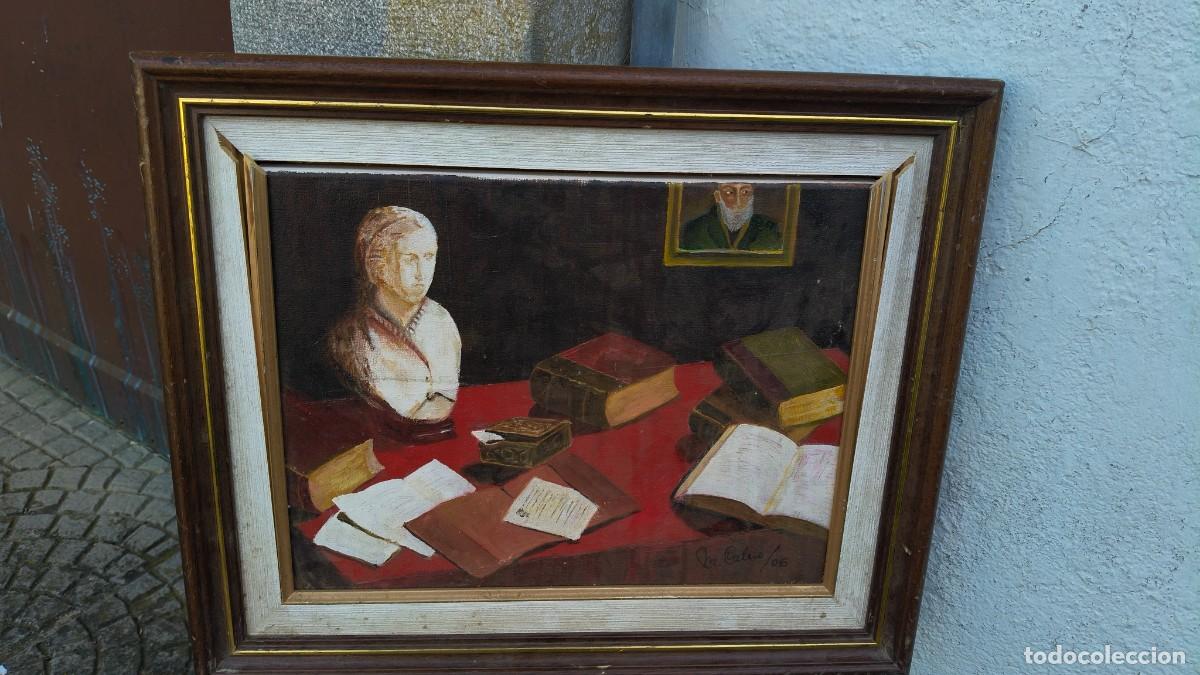 Arte: Peinture cubiste sign&eacute;e 1980