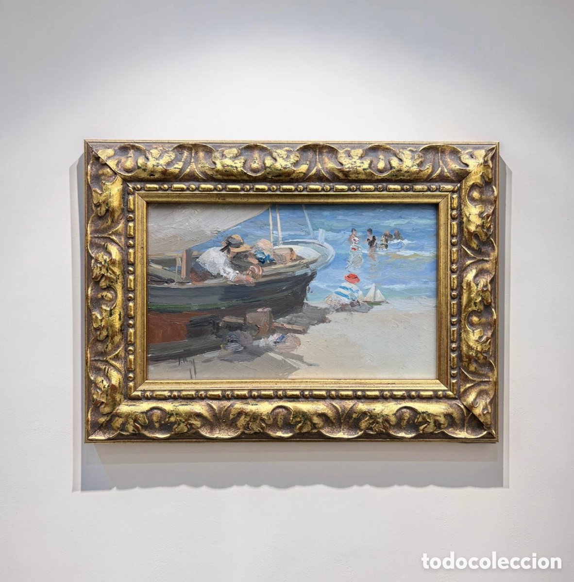 Arte: PAISAJE DE PLAYA (JOS&Eacute; LUIS CHECA GALINDO)