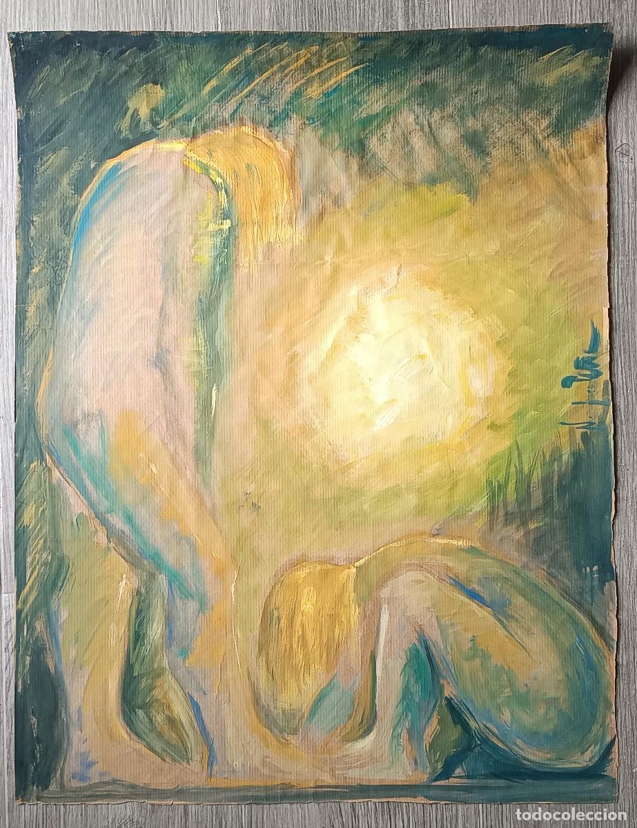 Arte: PINTURA FIGURATIVA SOBRE PAPEL.