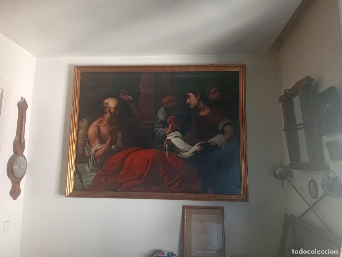 Art: &rdquo;ATRIBUIDO A ORAZIO DE FERRARI &ldquo;LOS HIJOS DE JACOB PRESENTAN LA TUNICA DE JOSE&rdquo;&rdquo;&rdquo;