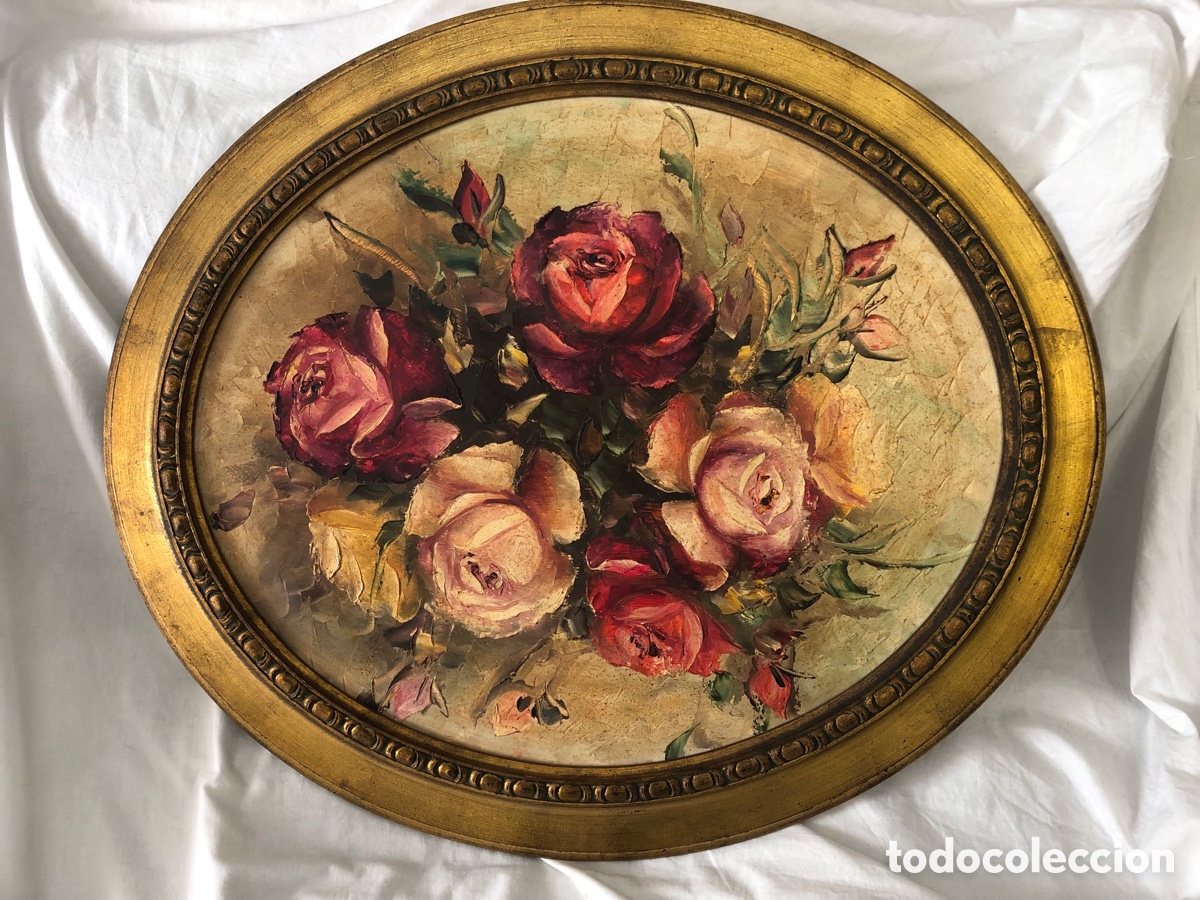 Arte: &Oacute;leo sobre Tabla mediados siglo XX