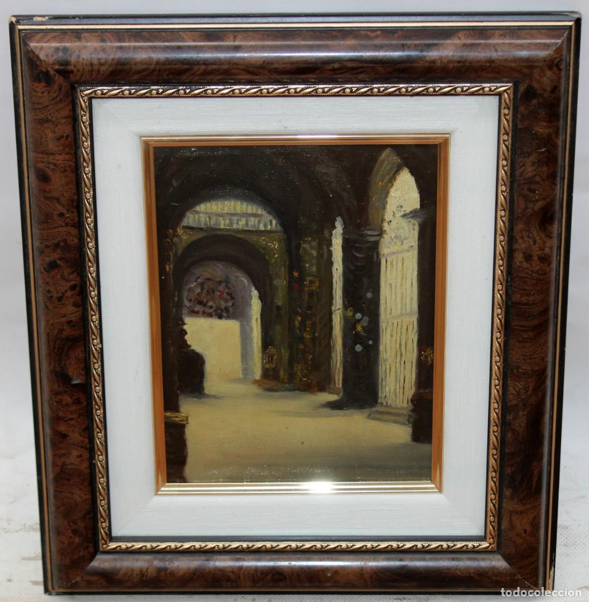 Arte: ESCUELA CATALANA (XIX) OLEO SOBRE TELA DE AUTOR ANONIMO. INTERIOR