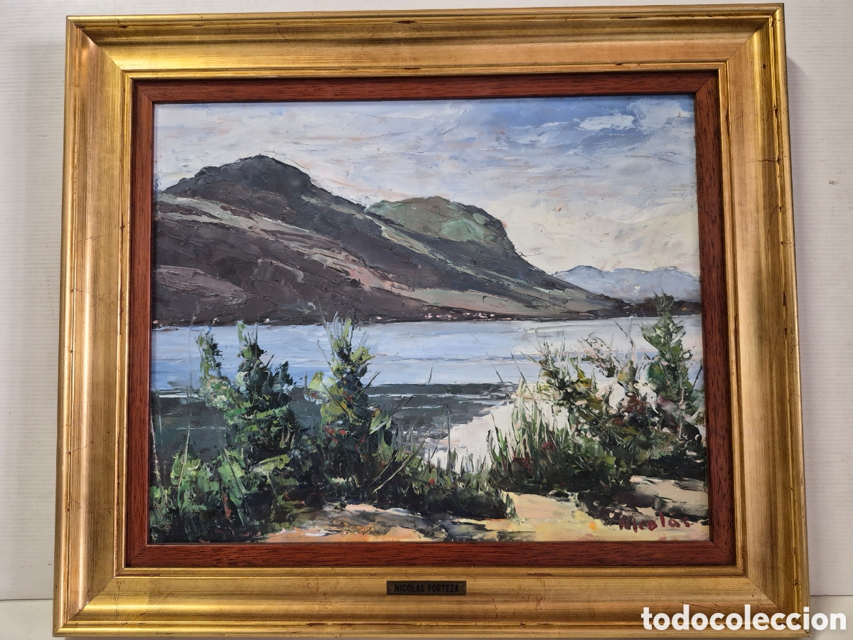 Arte: NICOLAS FORTEZA FORTEZA (Felanitx, Palma de Mallorca, 1918 - 2010) OLEO/ TABLEX, FIRMADO Y TITULADO