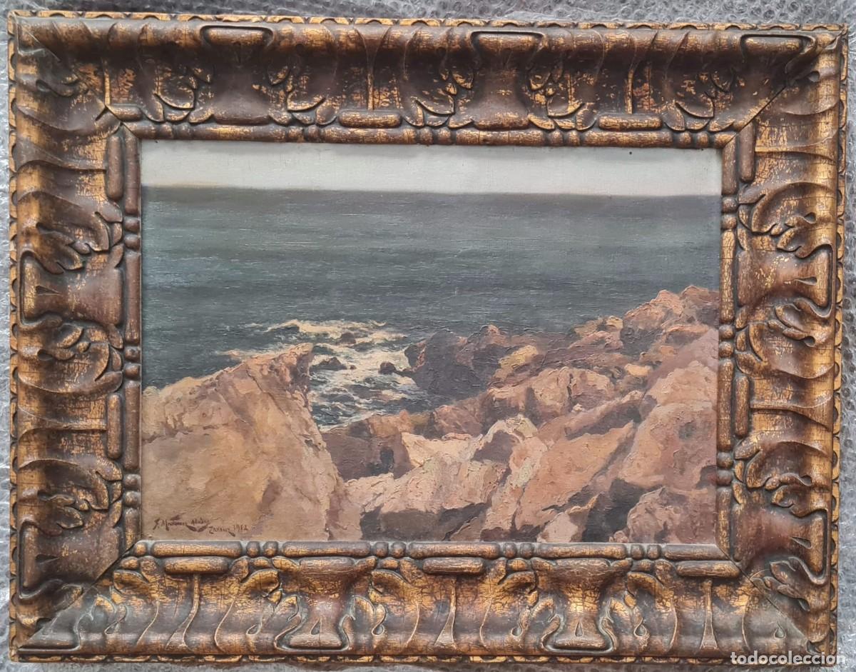 Arte: Marina al &oacute;leo de Juan Mart&iacute;nez Abades