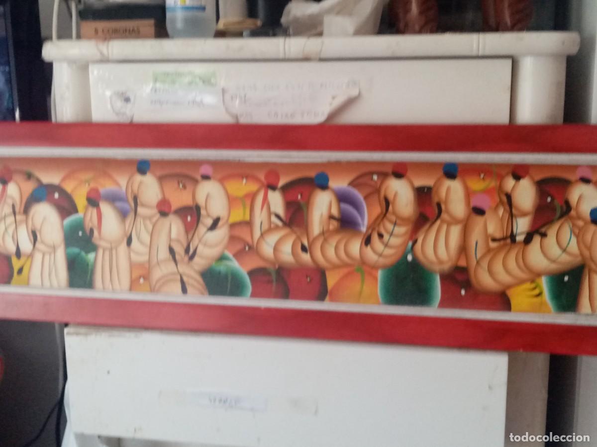 Arte: DOS CUADROS CON FIRMA DEL PINTOR MEDIDA 22 X 82