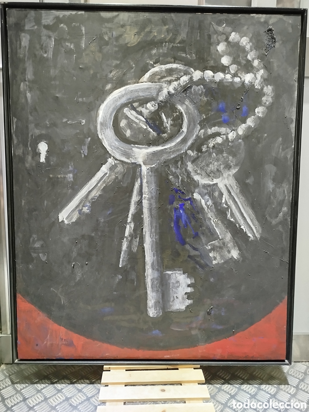 Kunst: Xano Armenter - pintura original - Enigma d'amor