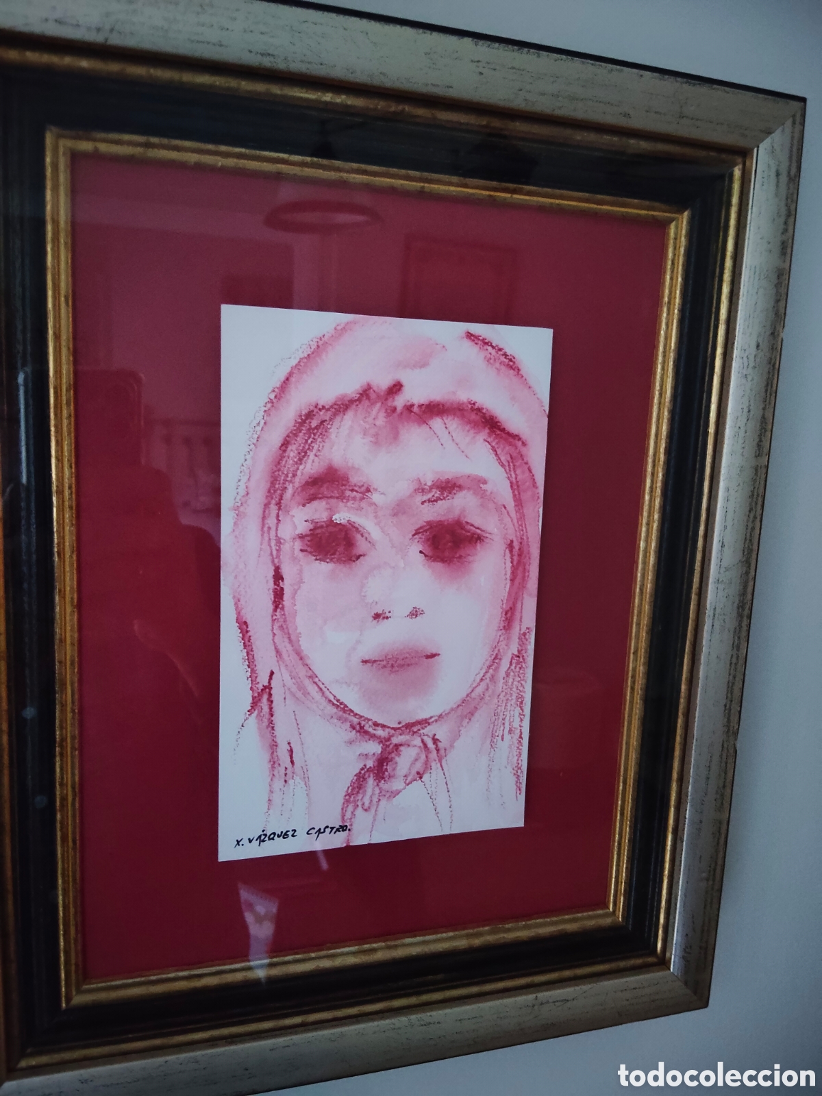 Arte: T&eacute;cnica mixta sobre papel V&Aacute;ZQUEZ CASTRO