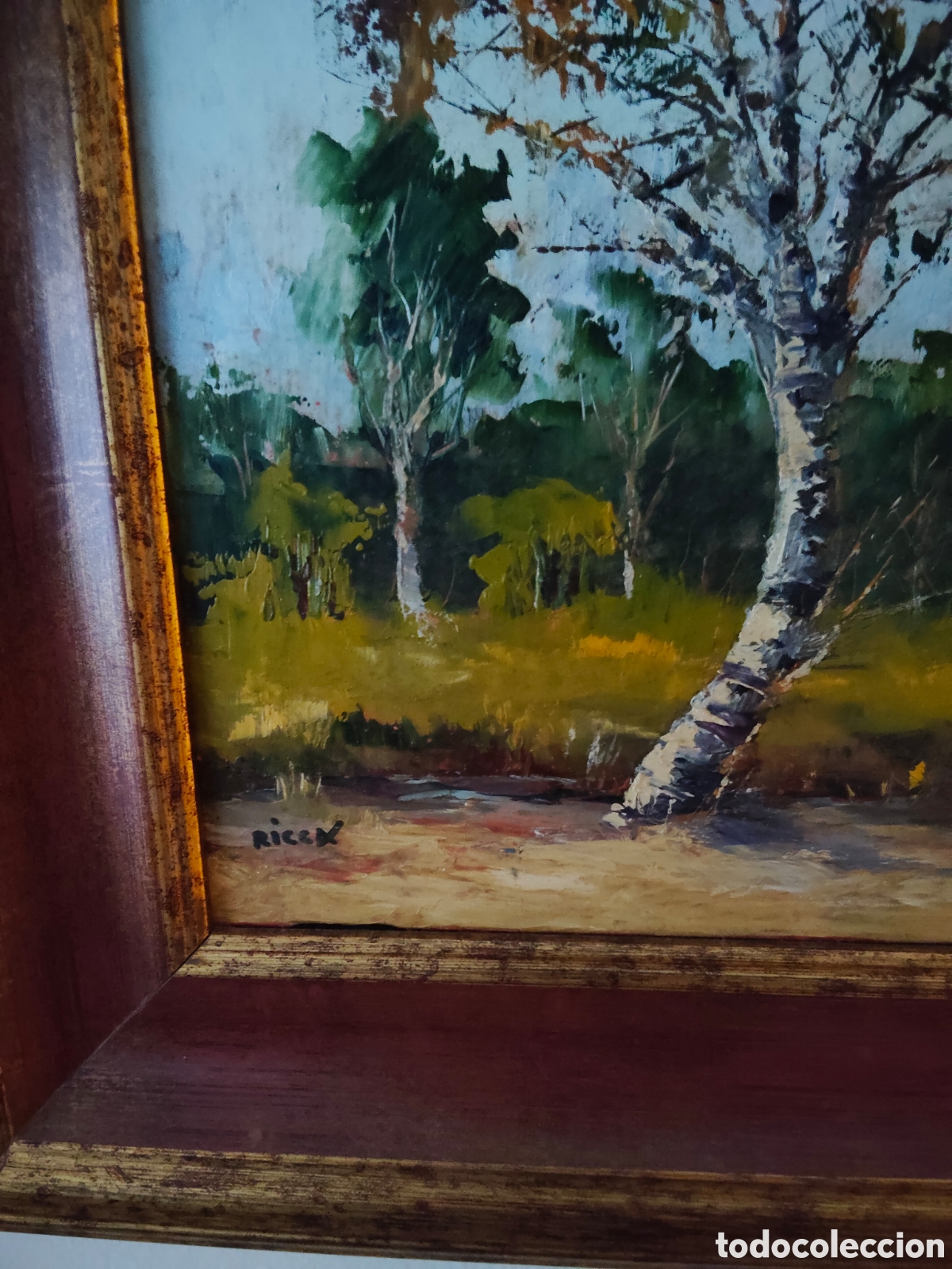 Arte: &Oacute;leo sobre lienzo Elide Ricca - Foto 2