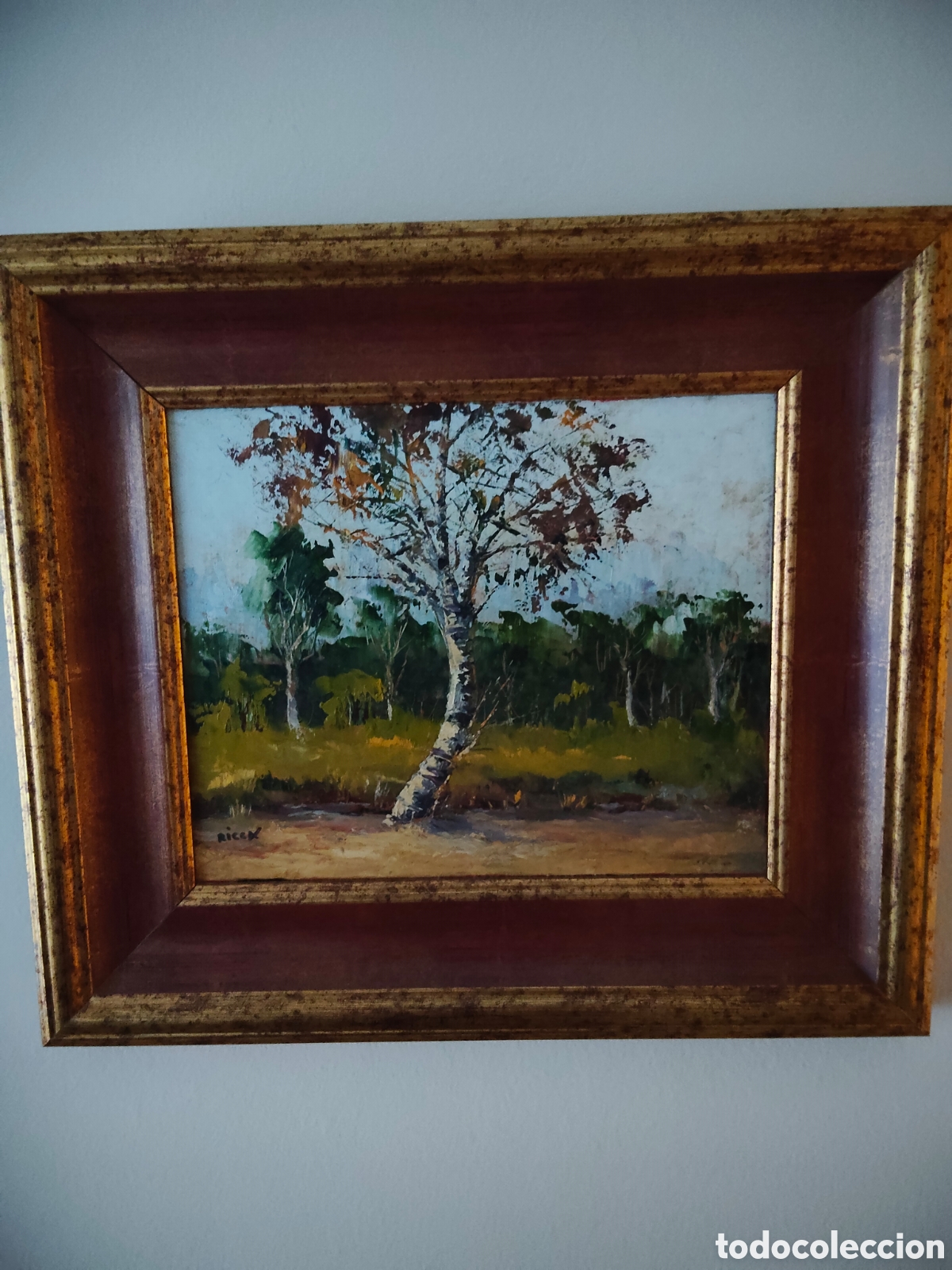 Arte: &Oacute;leo sobre lienzo Elide Ricca - Foto 1