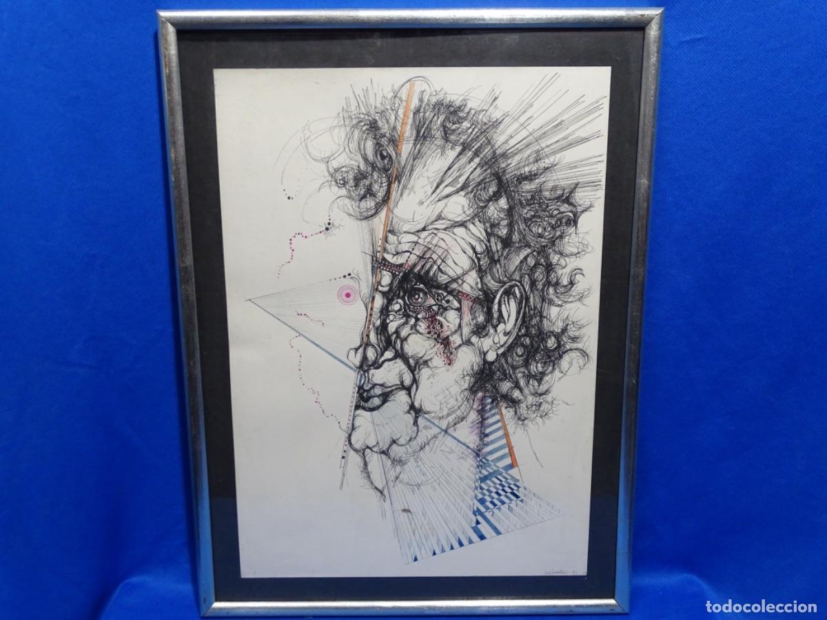 Arte: T&Eacute;CNICA MIXTA JULIA MATEU. EXPRESIO-DIMENSIO. BARCELONA 1971.