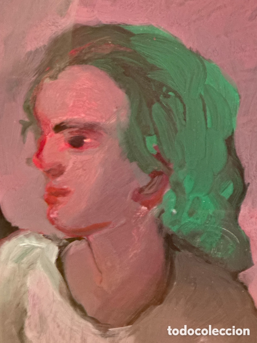 Arte: OBRA ORIGINAL DE P&Eacute;REZ BELLAS. CATALOGADA. - Foto 2