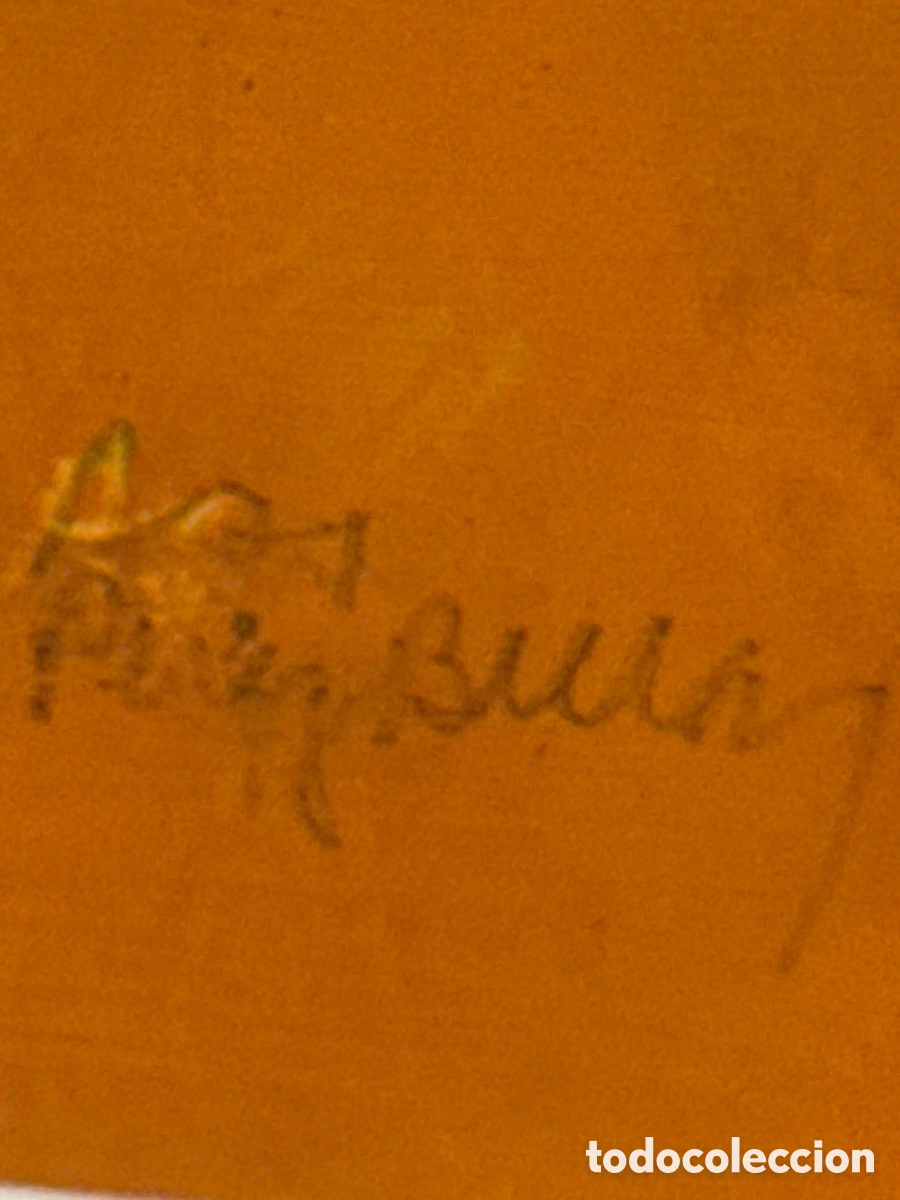 Arte: OBRA ORIGINAL DE P&Eacute;REZ BELLAS, TITULADA. - Foto 5