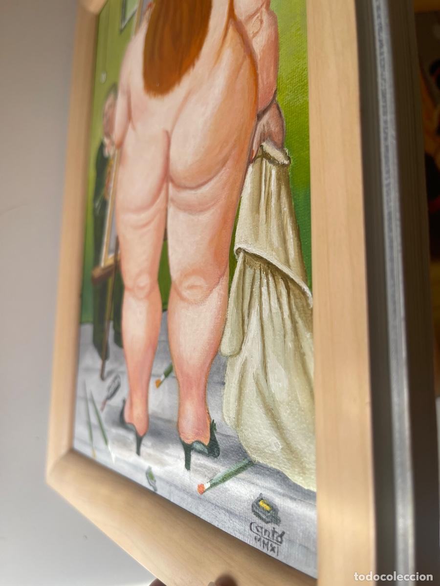 Arte: Cuadro copia &oacute;leo tipo Botero - Foto 5