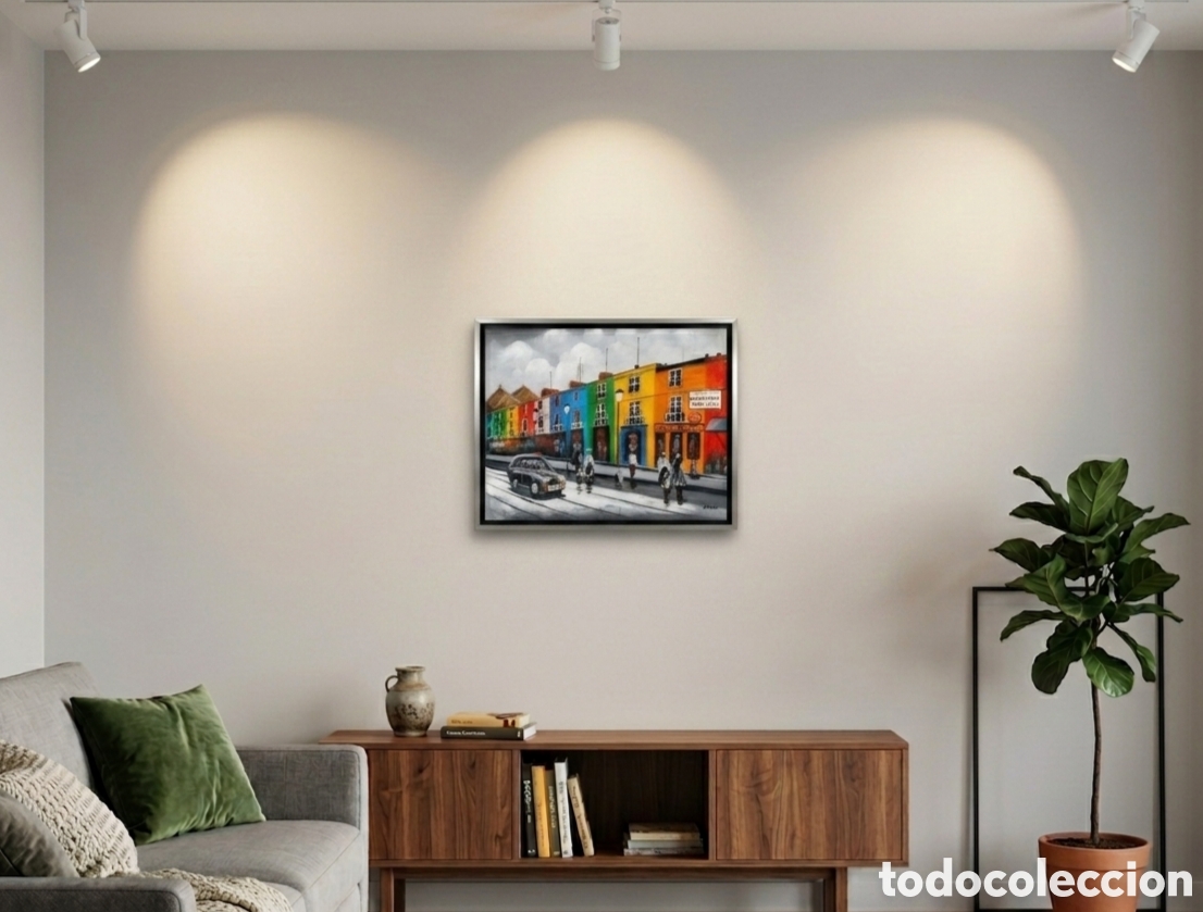 Arte: Pintura al &oacute;leo Notting Hill