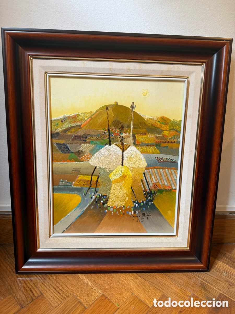 Arte: Cuadro del autor Clapera Maya 55x63cm
