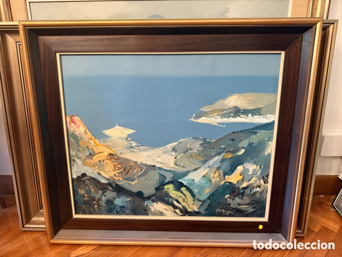 Arte: Cuadro lluis roura (sant Pere de roda) 90x80 cm