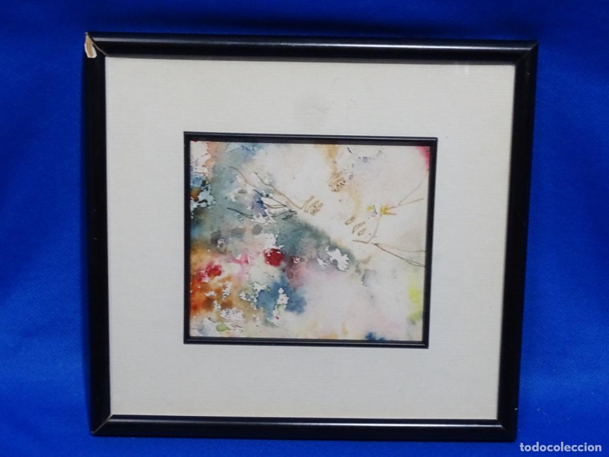 Arte: T&Eacute;CNICA MIXTA ABSTRACTA ANONIMO. ENMARCADO TERRASSA.