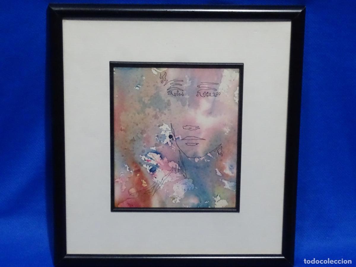 Arte: T&Eacute;CNICA MIXTA ABSTRACTA ANONIMO. ENMARCADO TERRASSA.