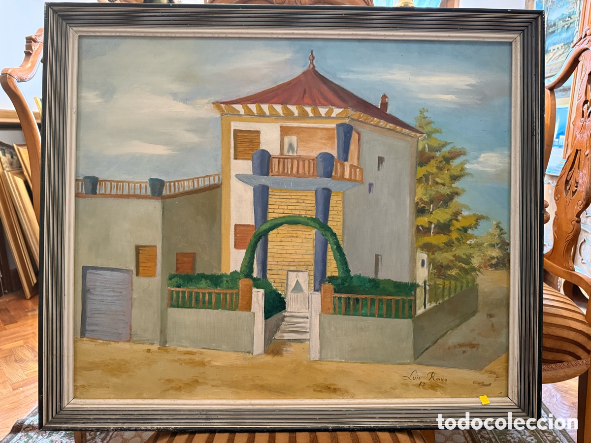 Arte: Luis Roura inicios 70x58 cm