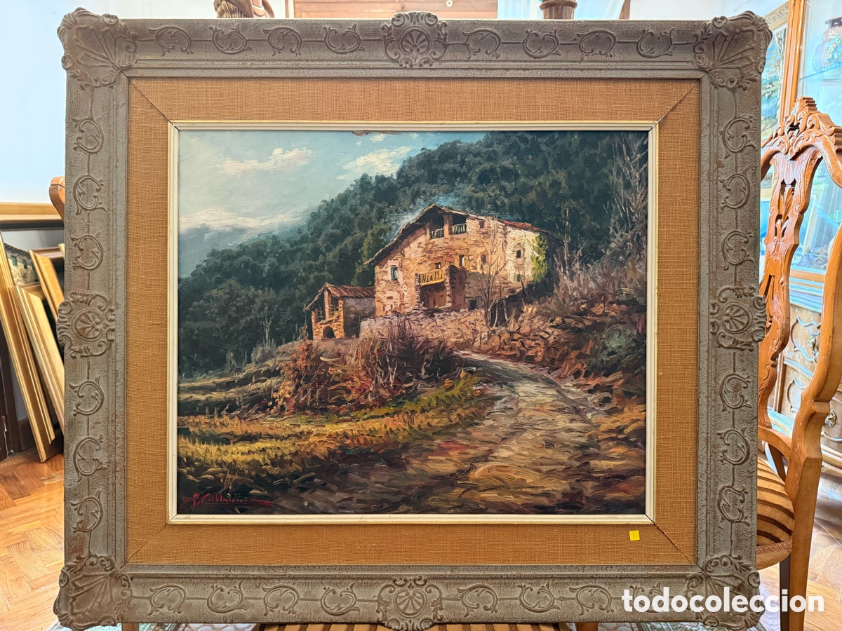 Arte: Cuadro Coll de Carreras 83x73cm