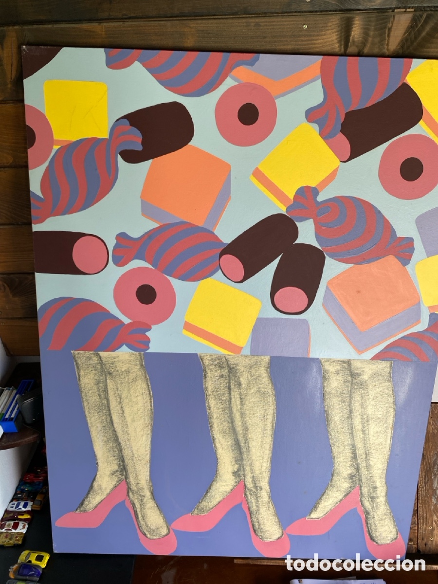 Arte: Cuadro al oleo Elsa Alejandro 89x 116 cm - Foto 3