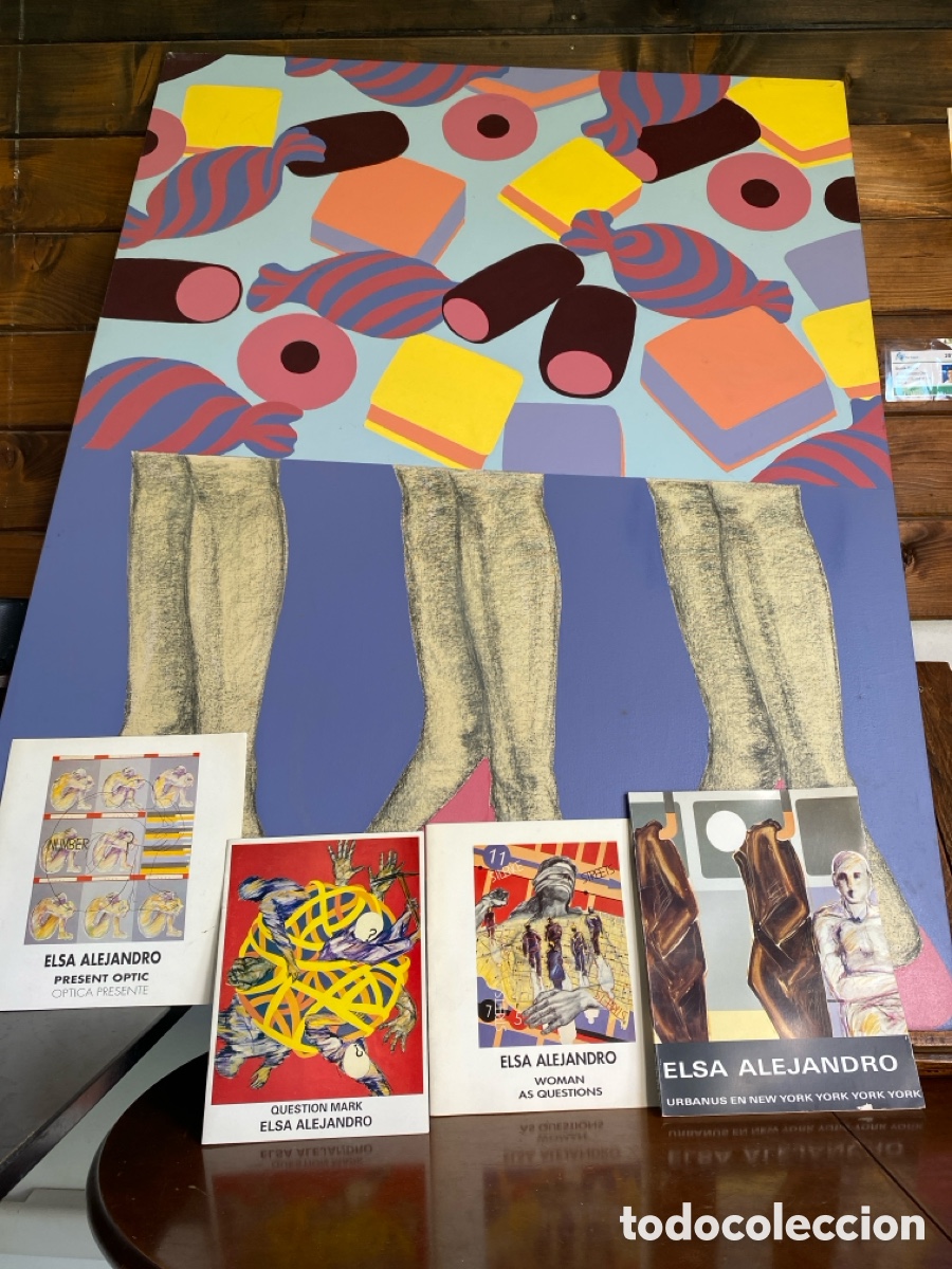 Arte: Cuadro al oleo Elsa Alejandro 89x 116 cm - Foto 4