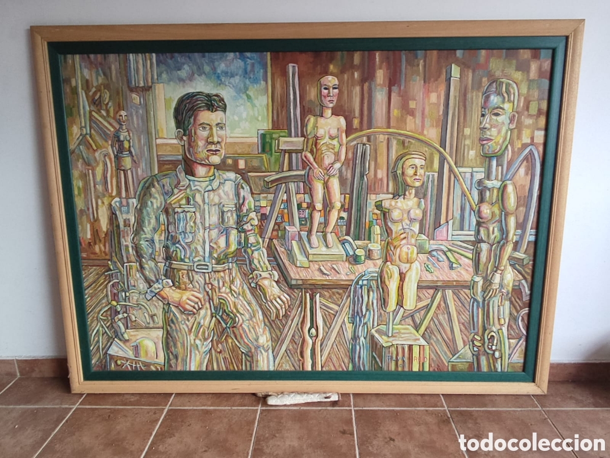 Arte: &Oacute;leo sobre lienzo &Aacute;LVAREZ DOM&Iacute;NGUEZ - Foto 1