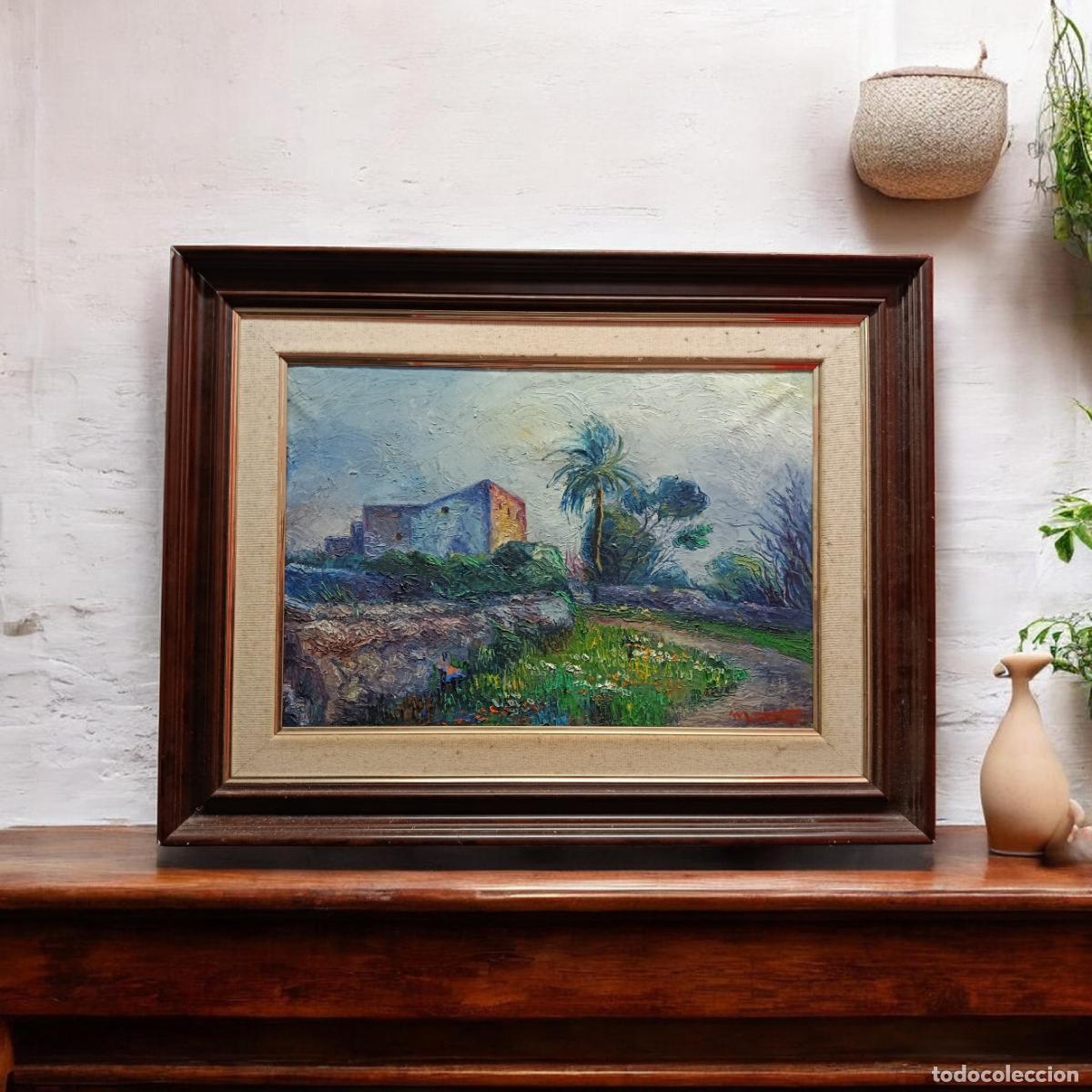 Arte: Alejo Muntaner Llull (1920&ndash;1974) &ndash; &Oacute;leo original &ndash; Paisaje mallorqu&iacute;n