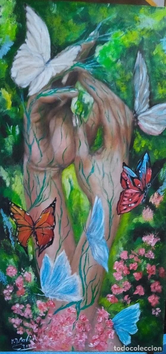 Arte: oleo tabla de 60*30 cmoriginal y unica - Foto 4