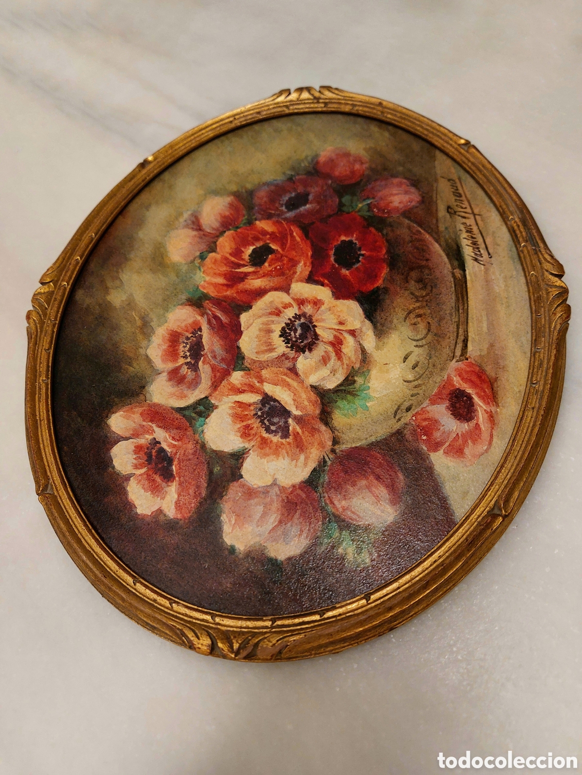 Arte: Antic bouquet de flors. - Foto 1