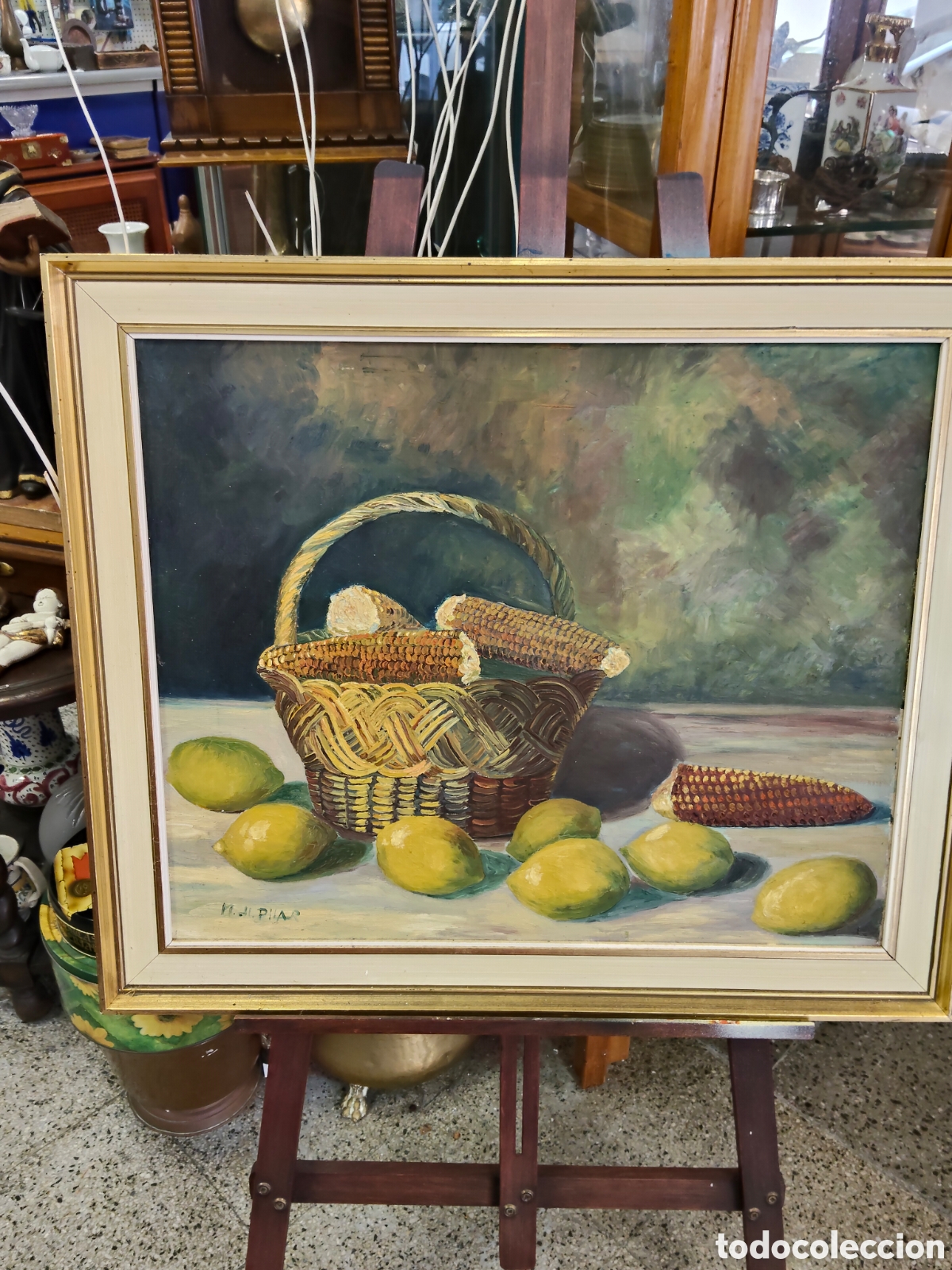 Arte: &Oacute;leo sobre lienzo BODEGON