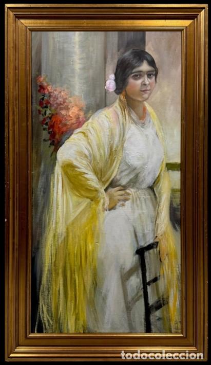 Arte: ESCUELA ESPA&Ntilde;OLA (C. 1960) - MAR&Iacute;A LA GUAPA (SEG&Uacute;N JOAQUIN SOROLLA)