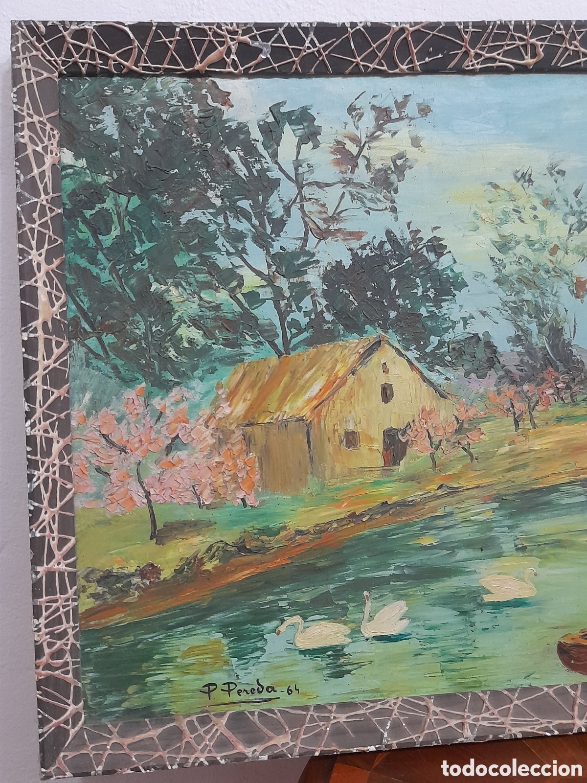 Arte: Pintura al oleo 1964 - Foto 2