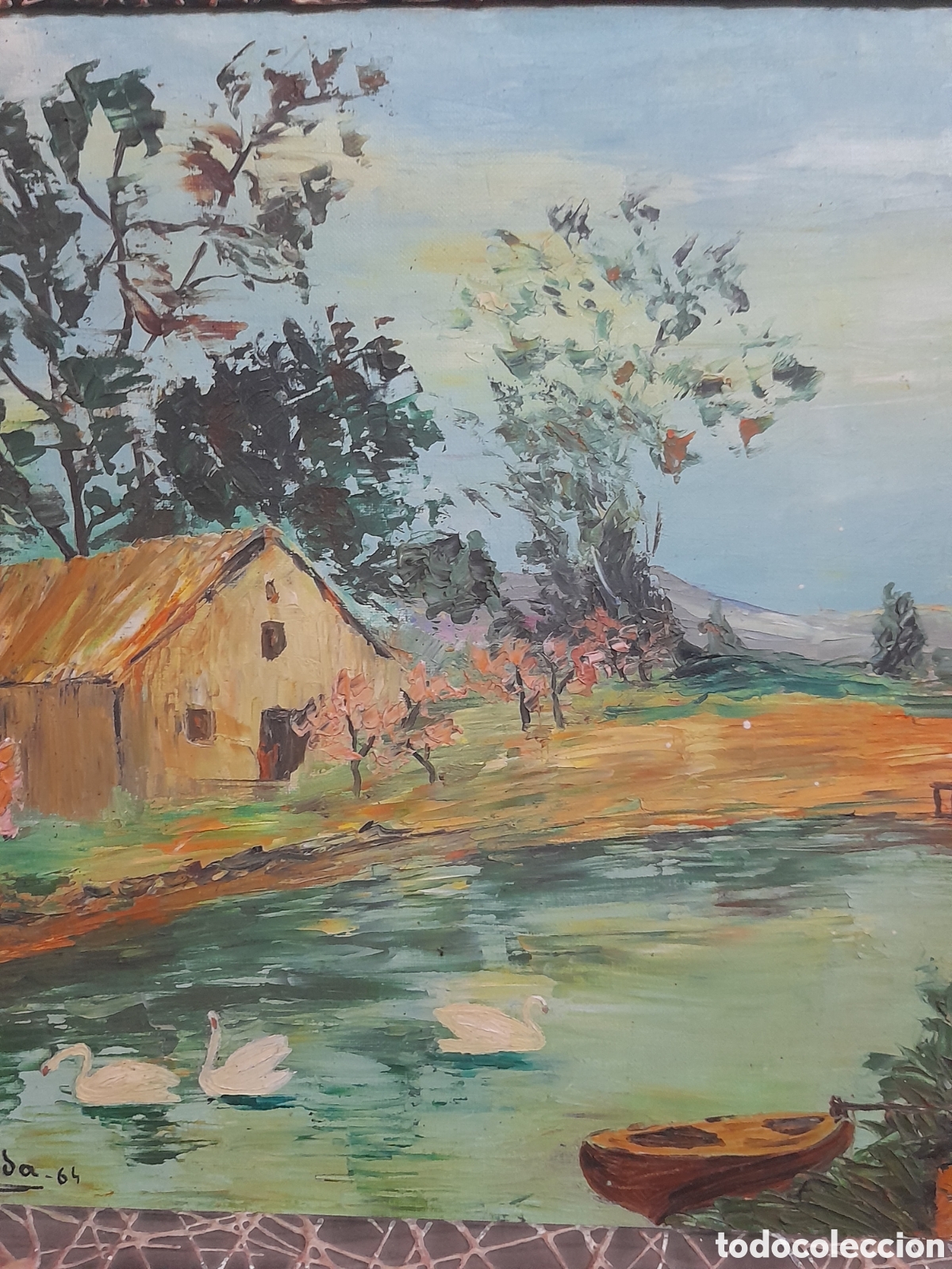 Arte: Pintura al oleo 1964 - Foto 3