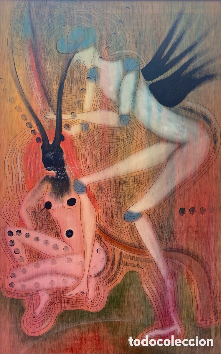 Arte: Oleo s/tabla Mateo 84
