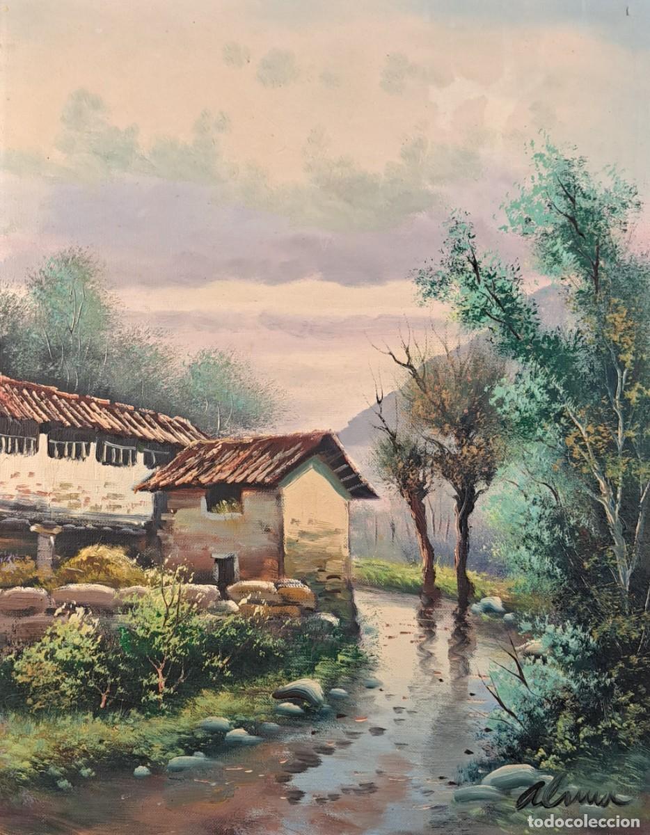 Arte: Oleo sobre lienzo, siglo XX - Foto 2