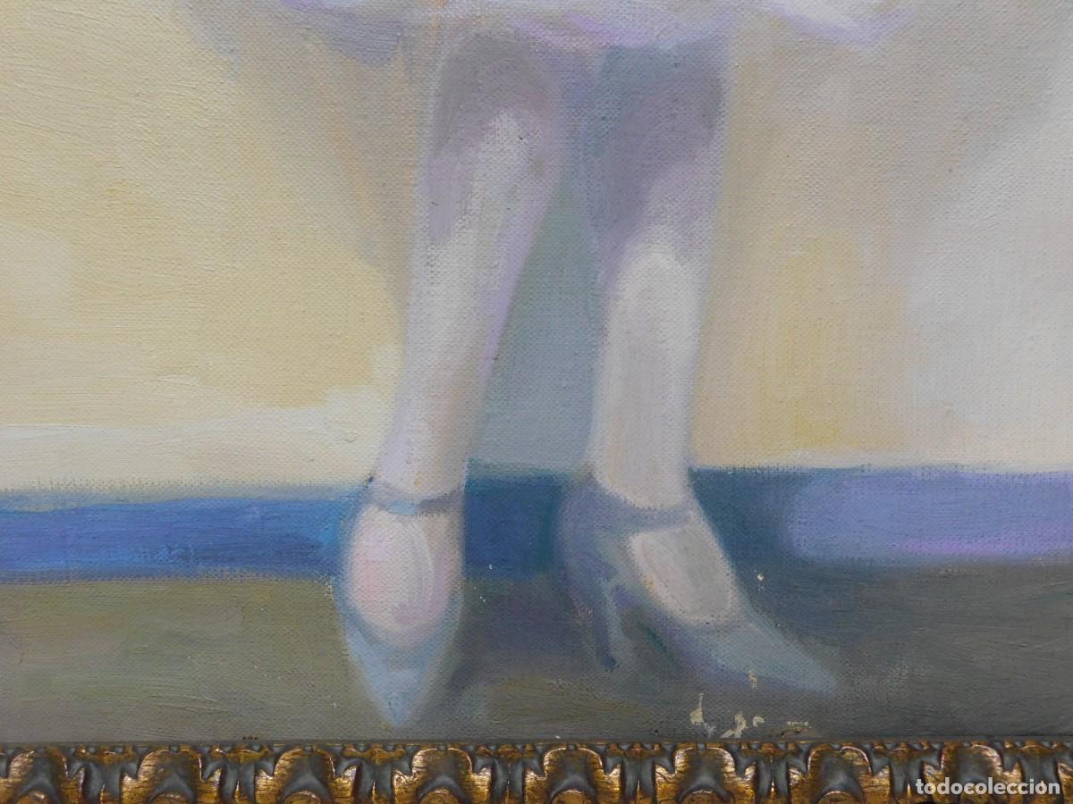 Arte: &Oacute;LEO SOBRE TELA - BAILARINA - Foto 6