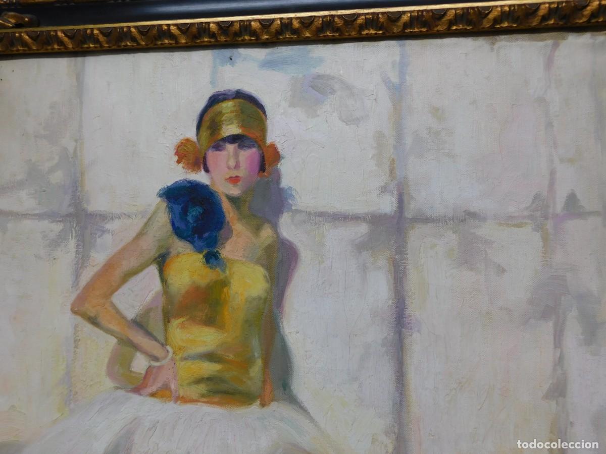 Arte: &Oacute;LEO SOBRE TELA - BAILARINA - Foto 7