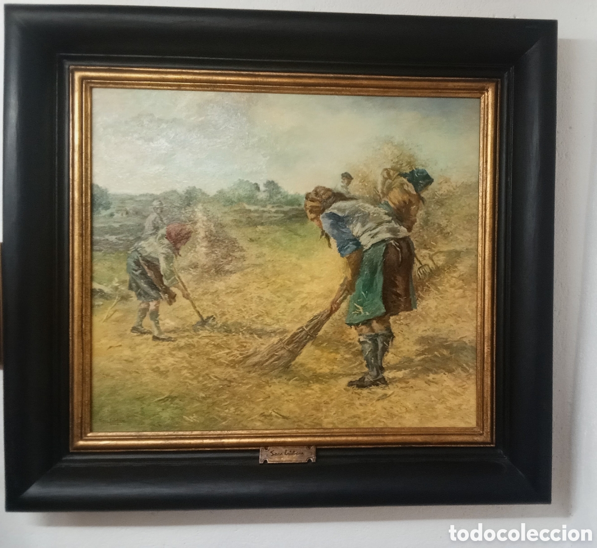 Arte: CUADRO DE ENRIQUE SECO SAN ESTEBAN