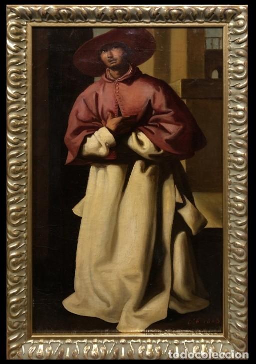 Arte: BEATO CARDENAL NICOL&Aacute;S ALBERGATI (SEG&Uacute;N ZURBAR&Aacute;N) - ANTIGUA ESCUELA ESPA&Ntilde;OLA (C. 1780)