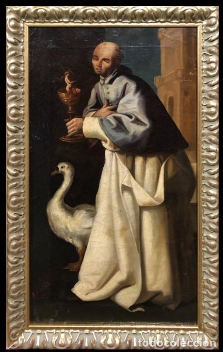 Arte: SAN HUGO DE LINCOLN (SEG&Uacute;N ZURBAR&Aacute;N) - ANTIGUA ESCUELA ESPA&Ntilde;OLA (1780)