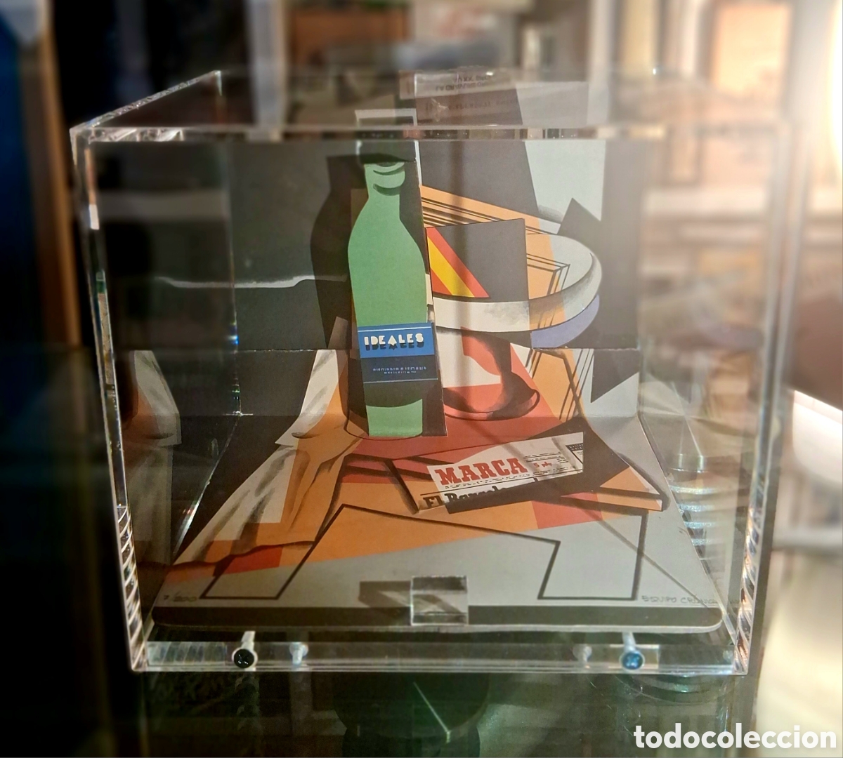 Art: EQUIPO CR&Oacute;NICA (VALENCIA,1965-1982) &rdquo;BODEG&Oacute;N NACIONAL&rdquo; CARPETA SERIGR&Aacute;FICA (21.5 x 17) 7/200 (1972)