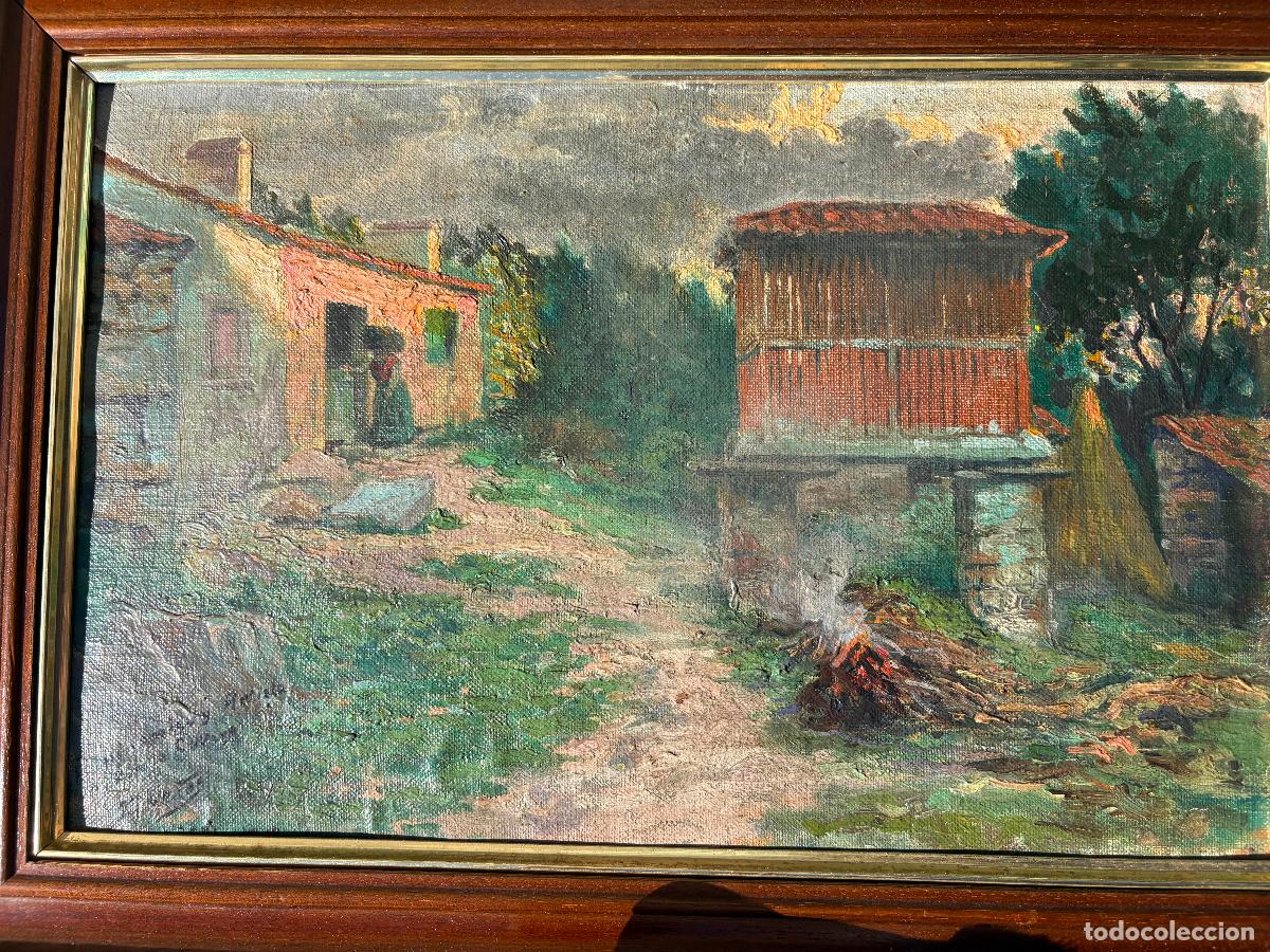 Arte: Paisaje de Ferrol en 1919 por Montes